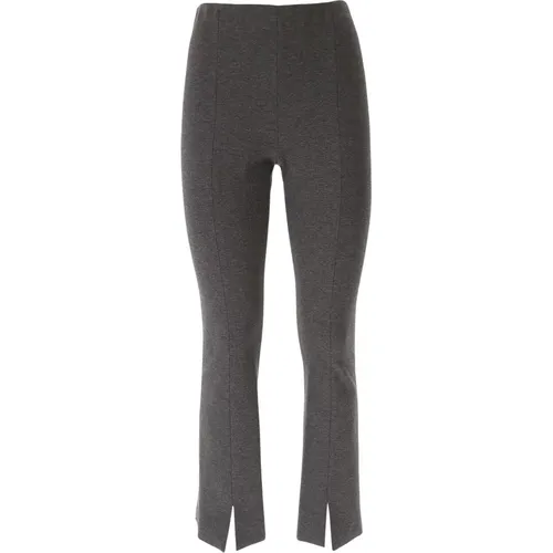 Trousers Grey , female, Sizes: XS, L, XL - Liviana Conti - Modalova