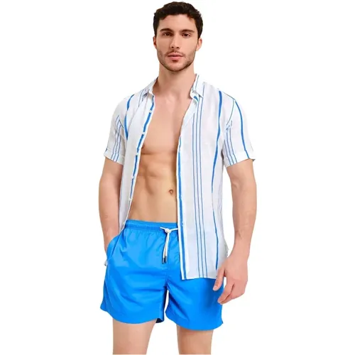 Micro Elastico Swimwear , male, Sizes: 2XL, L - Peninsula - Modalova