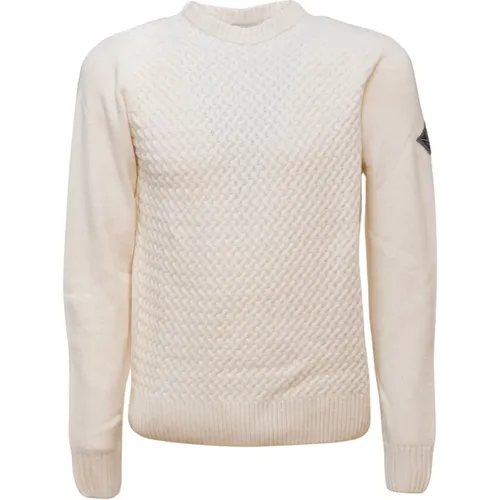 Crewneck Wool & Cashmere Sweater , male, Sizes: 2XL - Roy Roger's - Modalova