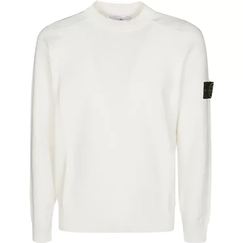 Stylischer Rundhalspullover - Stone Island - Modalova