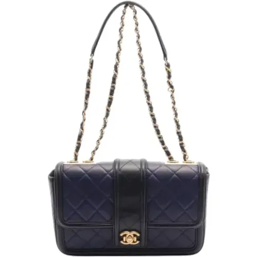 Pre-owned Leather chanel-bags , female, Sizes: ONE SIZE - Chanel Vintage - Modalova