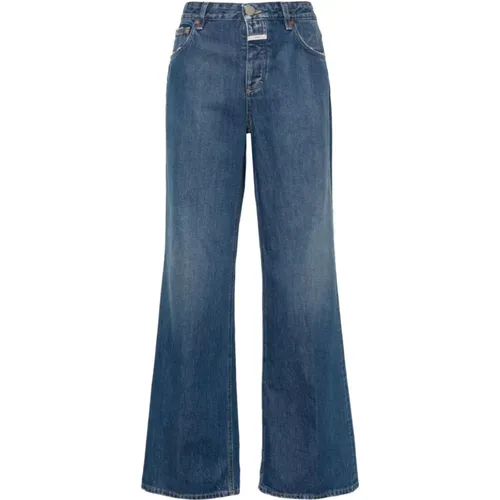 Flared Jeans , Damen, Größe: W29 - closed - Modalova