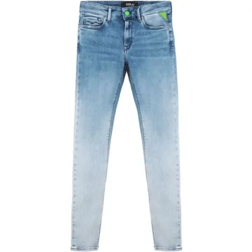 Slim-Fit Jeans for Women , female, Sizes: W30, W26, W25, W27, W28 - Replay - Modalova