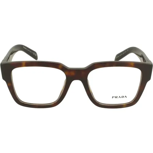 Upgrade deinen Brillenstil mit Modell 08Zv , Herren, Größe: 52 MM - Prada - Modalova