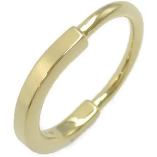 Pre-owned Jewellery, female, , Size: ONE SIZE Pre-owned Gold rings - Tiffany & Co. Pre-owned - Modalova