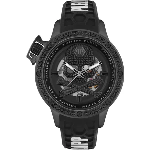 Watches, male, , Size: ONE SIZE Automatic Men's Watch Plein Rich - Philipp Plein - Modalova