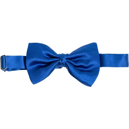 Bowties, male, , Size: ONE SIZE Silk Papillon Tie Solid Color - Corsinelabedoli - Modalova