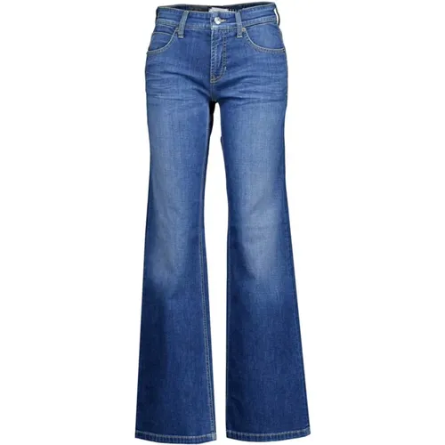 Stilvolle Wide Leg Blaue Jeans für Damen - CAMBIO - Modalova