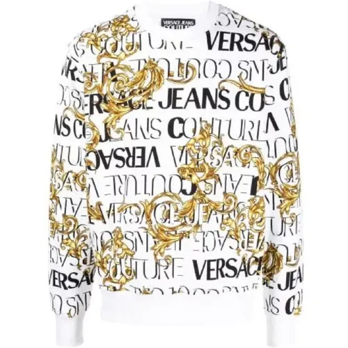 Sweatshirts, male, , Size: M Sweatshirts Hoodies - Versace Jeans Couture - Modalova