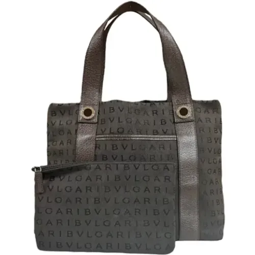 Pre-owned Canvas shoulder-bags , female, Sizes: ONE SIZE - Bvlgari Vintage - Modalova