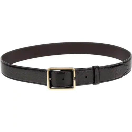 Belts, male, , Size: ONE SIZE Stylish Belts Collection - Montblanc - Modalova