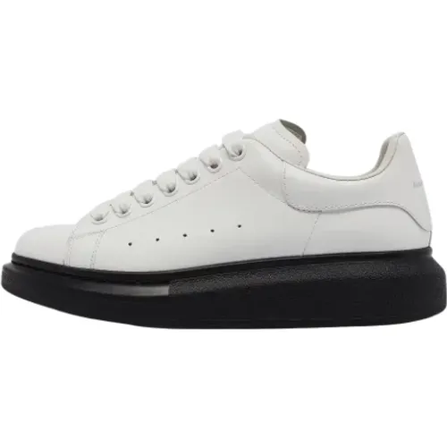 Pre-owned Leather sneakers , female, Sizes: 6 UK - Alexander McQueen Pre-owned - Modalova