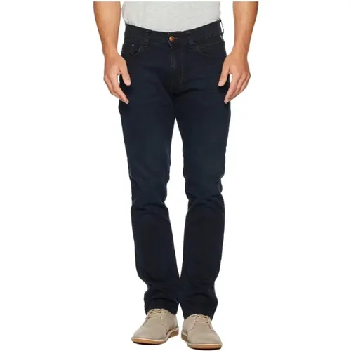 Straight Leg Jeans 5-Pocket Houston , Herren, Größe: W34 L34 - camel active - Modalova