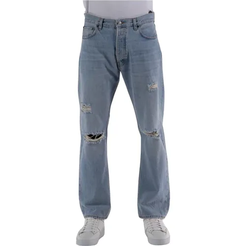 Wide Jeans for Men , male, Sizes: W29, W35 - Haikure - Modalova
