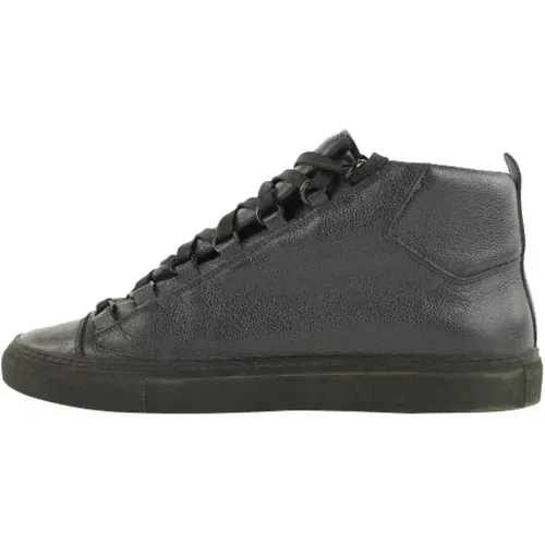 Pre-owned Sneakers, male, , Size: 9 US Pre-owned Leather sneakers - Balenciaga Vintage - Modalova