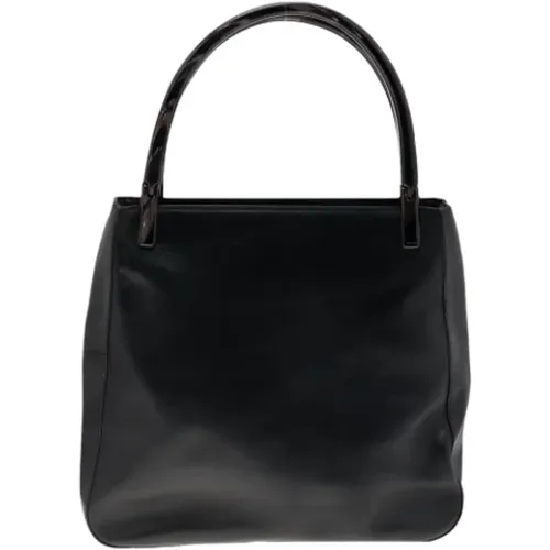 Pre-owned Tote Bags, female, , Size: ONE SIZE Pre-owned Leather totes - Prada Vintage - Modalova