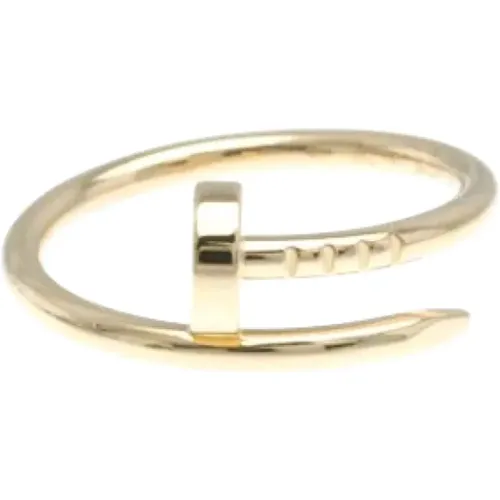 Pre-owned Jewellery, female, , Size: ONE SIZE Pre-owned Rose Gold rings - Cartier Vintage - Modalova