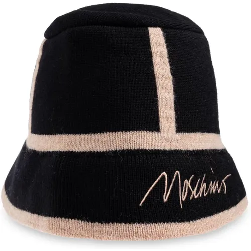 Hats, unisex, , Size: ONE SIZE Hat with logo - Moschino - Modalova