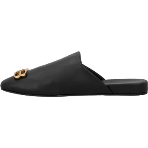 Leather mules , male, Sizes: 6 UK - Balenciaga - Modalova