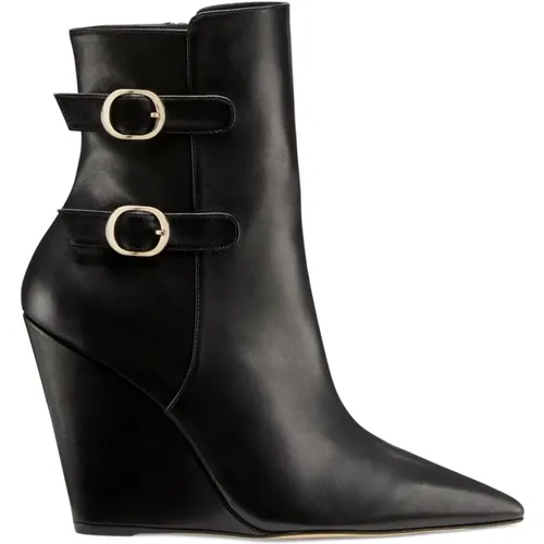 Western-inspirierter Saloon 100 Wedge Boot , Damen, Größe: 35 EU - Stuart Weitzman - Modalova