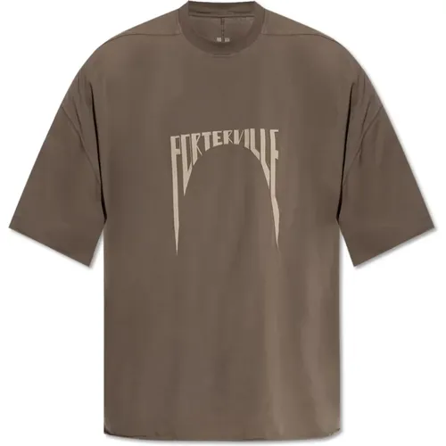 Oversize T-shirt Tommy , male, Sizes: S - Rick Owens - Modalova