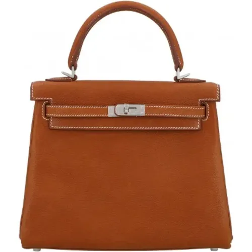 Pre-owned Leather handbags , female, Sizes: ONE SIZE - Hermès Vintage - Modalova