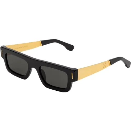 Sunglasses, unisex, , Size: 52 MM Black Francis Sunglasses - Retrosuperfuture - Modalova