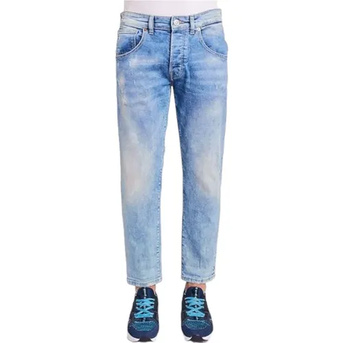 Slim-fit Denim Hose , Herren, Größe: W31 - Gaudi - Modalova