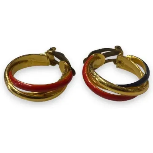 Pre-owned Jewellery, female, , Size: ONE SIZE Pre-owned Metal Celine Earrings - Celine Vintage - Modalova