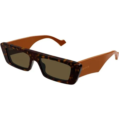 Stylische Sonnenbrille für Männer , Herren, Größe: 54 MM - Gucci - Modalova