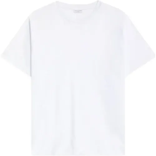 Cotton T-shirt with Crew Neck , male, Sizes: XL, S, L - Dries Van Noten - Modalova