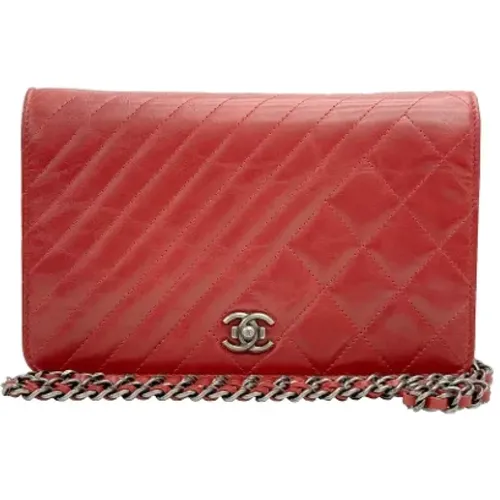 Pre-owned Cross Body Bags, female, , Size: ONE SIZE Pre-owned Leather chanel-bags - Chanel Vintage - Modalova