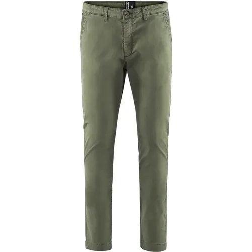 Chinos, male, , Size: W28 Slim Fit Gabardine Chino Pants - BomBoogie - Modalova