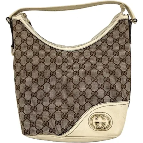 Pre-owned Shoulder Bags, female, , Size: ONE SIZE Pre-owned Canvas gucci-bags - Gucci Vintage - Modalova