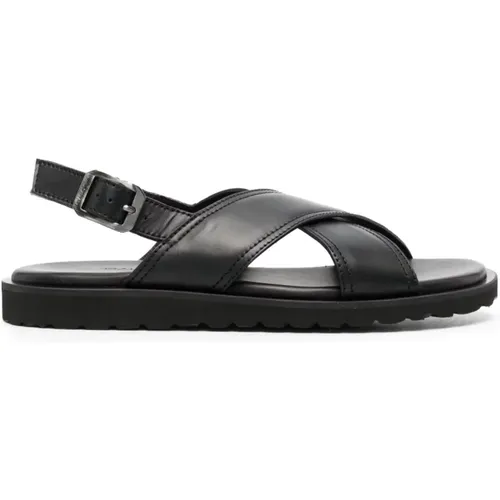 Man sandal , male, Sizes: 8 1/2 UK - Baldinini - Modalova