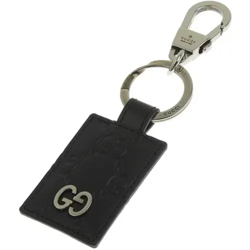 Pre-owned Leather Gucci Keyring , female, Sizes: ONE SIZE - Gucci Vintage - Modalova
