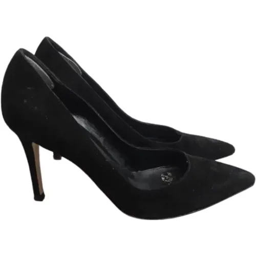 Pre-owned Pumps, female, , Size: 7 US Pre-owned Suede heels - Gianvito Rossi Pre-owned - Modalova