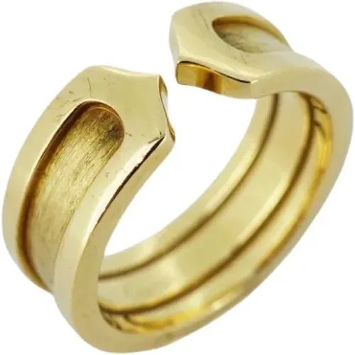 Pre-owned Jewellery, female, , Size: ONE SIZE Pre-owned Gold rings - Cartier Vintage - Modalova