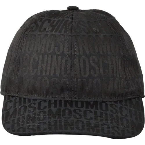 Caps, female, , Size: ONE SIZE Stylish Cotton Blend Hat - Moschino - Modalova