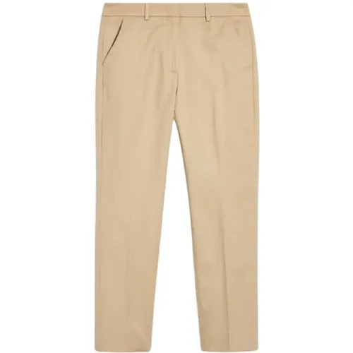 Chinos, female, , Size: 3XS Long Pants Vite - Max Mara - Modalova