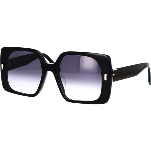 Glamouröse Oversized Geometrische Sonnenbrille , unisex, Größe: 53 MM - Fendi - Modalova