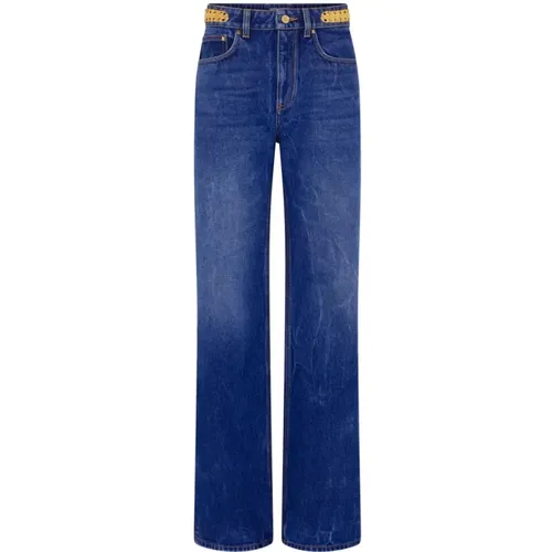 Straight Jeans, female, , Size: W25 Denim Boyfriend Jeans - Rabanne - Modalova