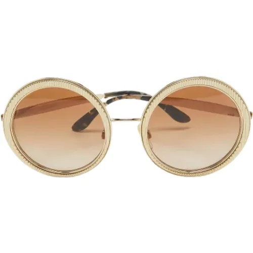 Pre-owned Accessories, female, , Size: ONE SIZE Pre-owned Metal sunglasses - Dolce & Gabbana Pre-owned - Modalova