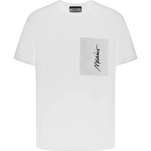 T-Shirts , Herren, Größe: XL - Moschino - Modalova