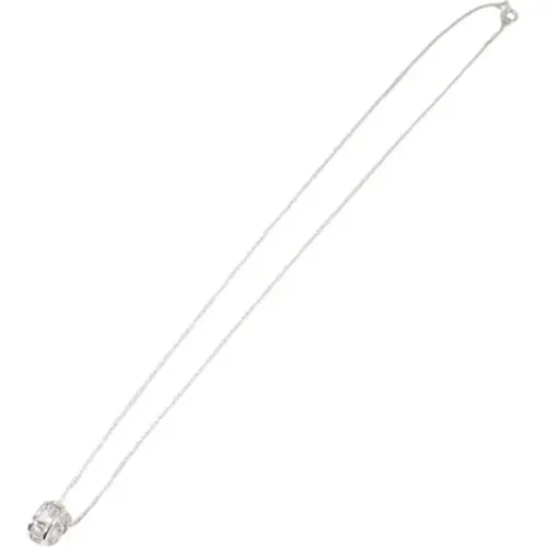 Pre-owned Jewellery, female, , Size: ONE SIZE Pre-owned Silver necklaces - Tiffany & Co. Pre-owned - Modalova