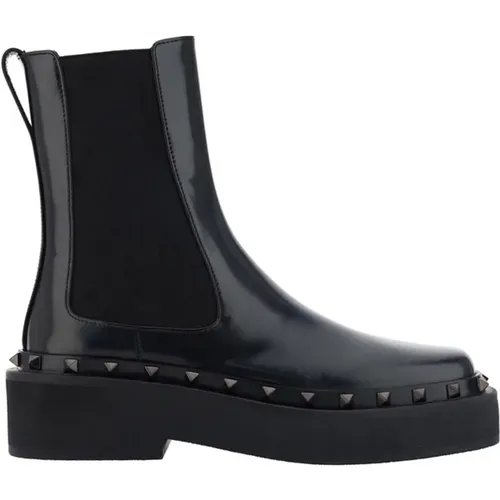 Rockstud M-Way Boots , female, Sizes: 3 UK, 4 UK, 5 UK, 5 1/2 UK, 7 UK, 3 1/2 UK, 6 UK, 4 1/2 UK - Valentino Garavani - Modalova