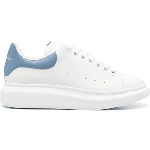 Panelled Leather Sneakers , male, Sizes: 6 1/2 UK, 5 1/2 UK, 7 1/2 UK, 9 1/2 UK, 8 1/2 UK - alexander mcqueen - Modalova