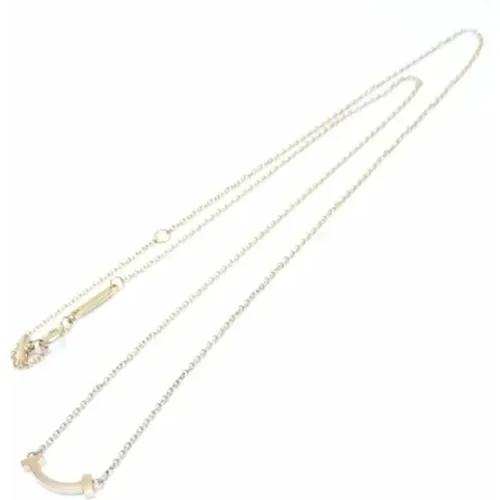 Pre-owned Jewellery, female, , Size: ONE SIZE Pre-owned Rose Gold necklaces - Tiffany & Co. Pre-owned - Modalova