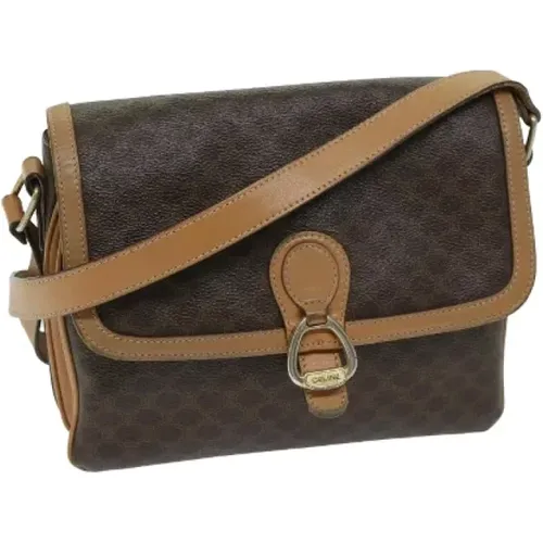 Pre-owned Cross Body Bags, female, , Size: ONE SIZE Pre-owned Leather celine-bags - Celine Vintage - Modalova