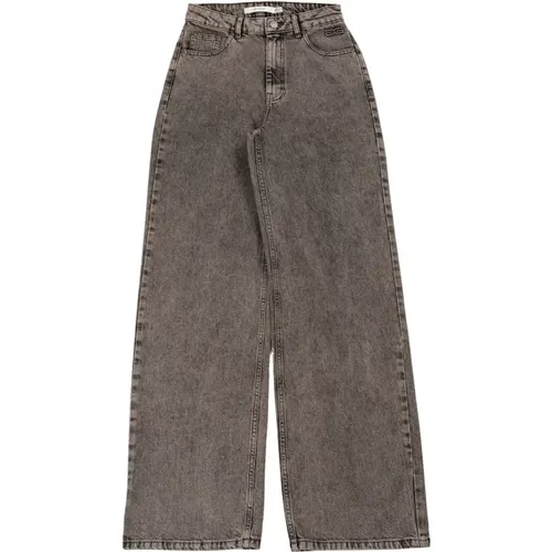 Stone-Washed High-Waist Wide Leg Jeans , Damen, Größe: W26 - Gestuz - Modalova